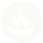 Minimal hardscaping icon featuring stylized paver stones representing Ridge’s hardscaping services.